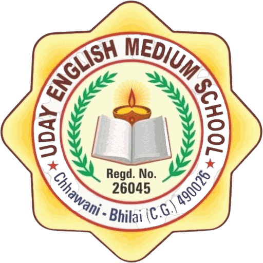 Uday English Medium School crest